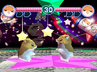 FraudKrew's tweet photo. Happy Todd Tuesday! Here's your #TuesdayTodd:
Hamster Club-i (2002)

This virtual-pet/minigame-compilation is notable for featuring a rudimentary (but incredibly funny) fighting-game with 14 playable hamsters, and a 2P VS mode!

Despite being on PS1 it supported NetPlay via iMode https://t.co/AQ76xFx1t1