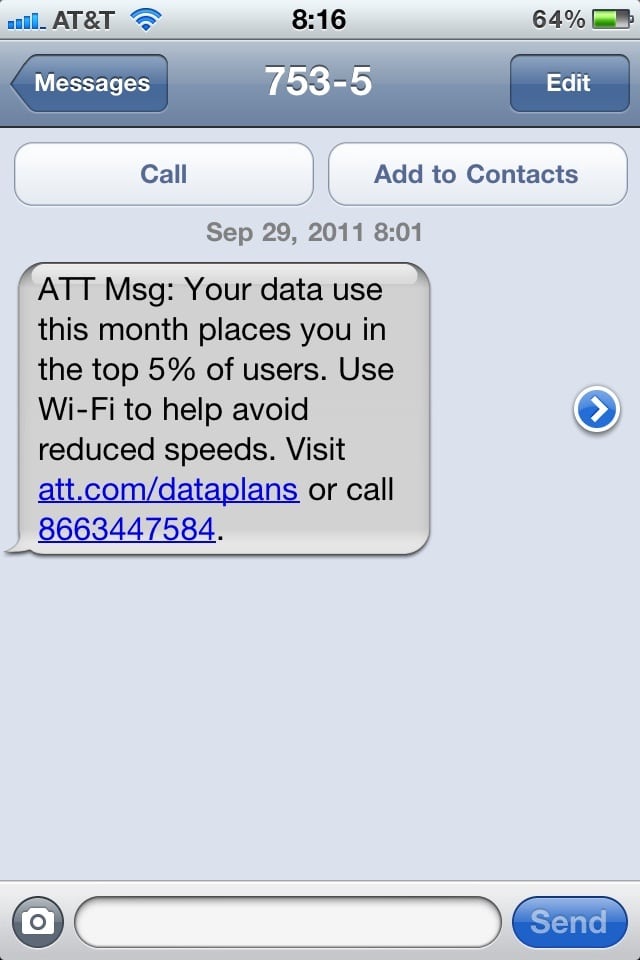 ModGadget's tweet image. Were you ever part of AT&amp;amp;T's top 5 percenter? In 2011, AT&amp;amp;T began shutting off customers' data on their UNLIMITED DATA plan after using more than 3G. #verizon #TMobile #iPhone mod-gadget.com/att-clarifies-…