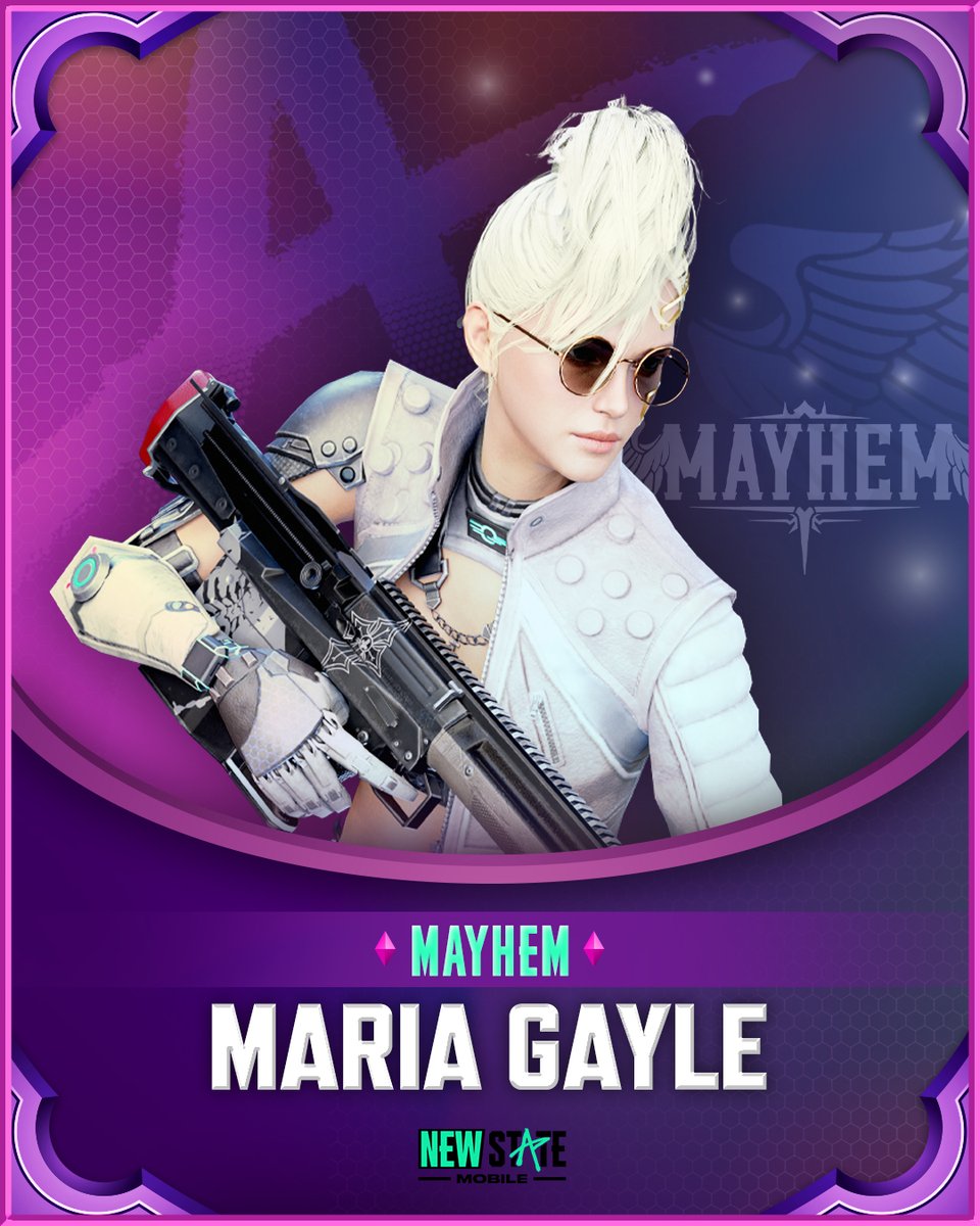 NEWSTATEMOBILE's tweet photo. 🪽
NEW STATE HEROES - MARIA GAYLE
🏃‍♀️ Gotta Move Fast with Maria Gayle 🚀

🌍 Broad range of battlefield mobility.
⚡️ Lightning-quick movement.
👣 Leave sluggish Survivors in the dust!

#NEWSTATEMOBILE #NEWERA #NEWSTATEHERO #MARIAGAYLE https://t.co/2jPkSZVQDo