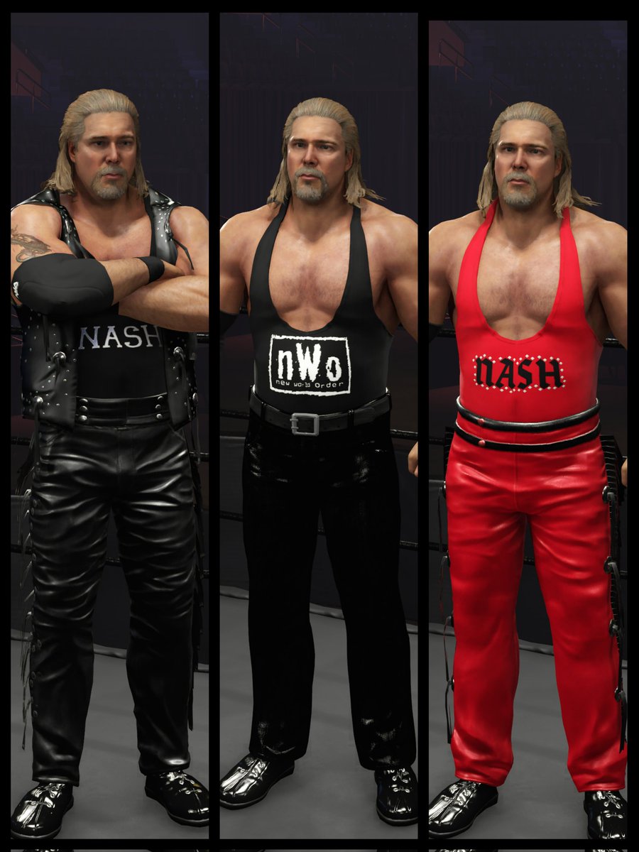 Kevin Nash late '00-02 available now.

Hashtags: KevinNash, nWo, Valoween

#WWE2K24
