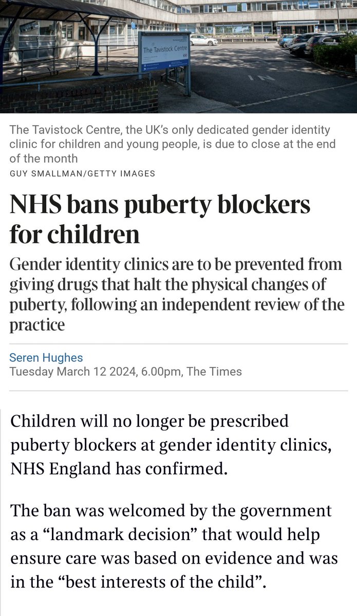 What a difference 5 years make. There was a bizarre and hysterical reaction against my investigation into #pubertyblockers in 2019. Today, the NHS confirms what the whistleblowers have been saying all along: there is not enough evidence on the safety of these drugs.