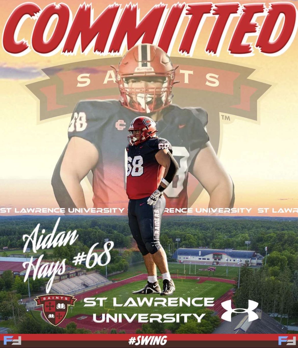 I am absolutely blessed and honored to announce my commitment to continue my academic and athletic careers @SLU_Football! Thanks so much to my coaches and teammates @CCRaider_sports, the amazing trainers @PactPerformance, and above all, my parents! Go Saints!