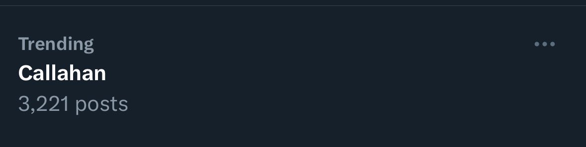 Callahan Updates! (retired) tweet media