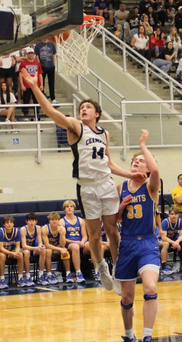 Congrats to #14 on his 5A TABC All-Region Selection!  Great winner, leader, and teammate. 🏀 4:1