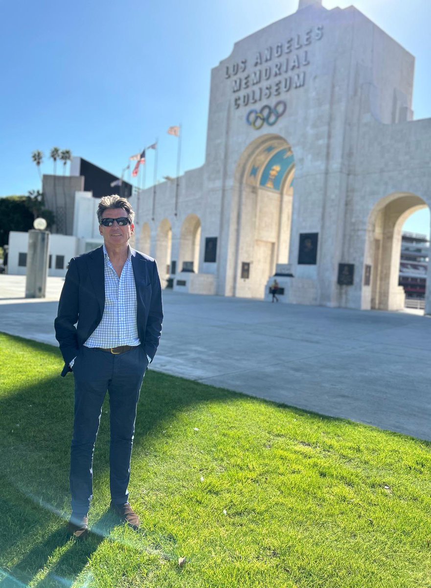 Spent an enjoyable afternoon in LA walking back down memory lane. Really looking forward to the Coliseum hosting world class athletics once again in 2028.