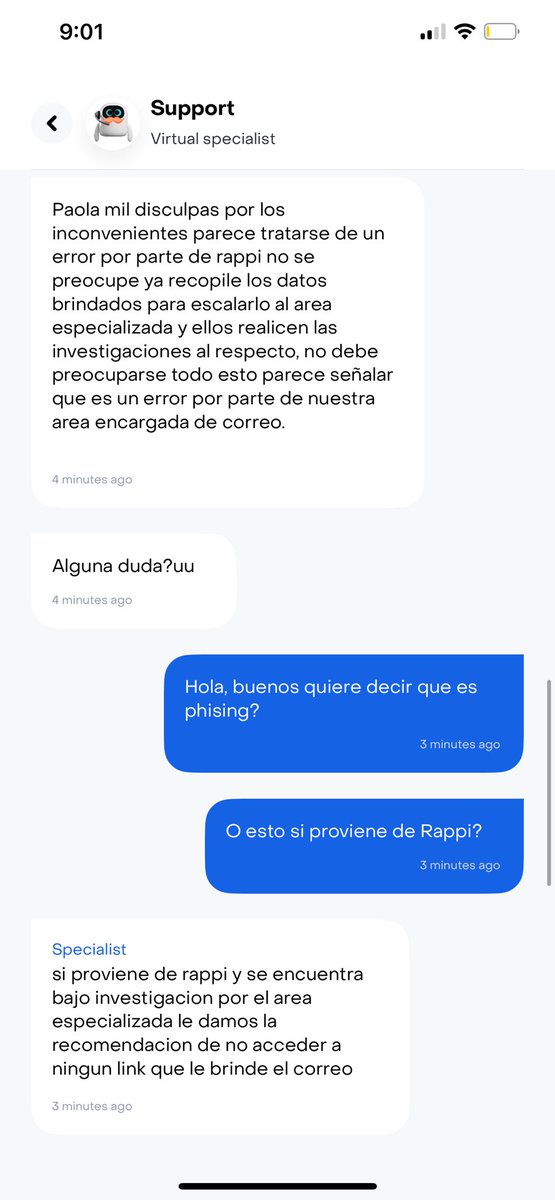 QuirogaMariaP's tweet photo. @juansgomez93 Esto me dijeron en chat support https://t.co/kJTJ9E1qJr