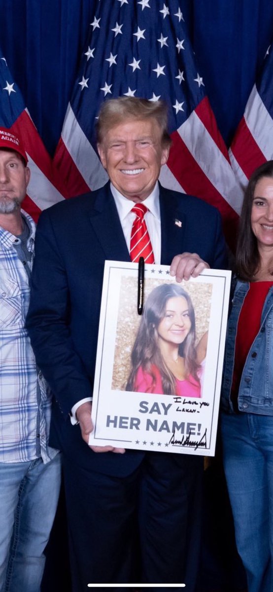 What kind of monster holds up an autographed photo of a brutally murdered girl and smiles like a schoolboy who just lost his virginity. This⬇️kind of monster.