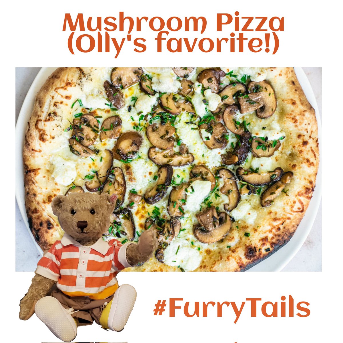 *sets aside mushroom pizzas for @TourGuideTed and @macwhittle* #FurryTails