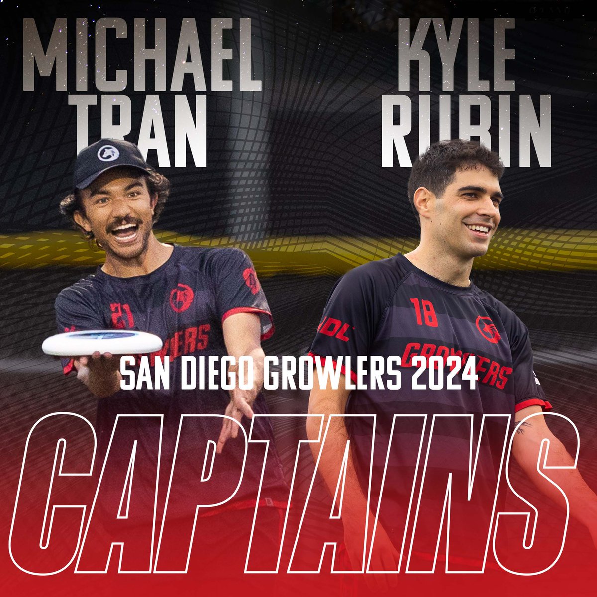 Captains @tranclan_ and <a href="/rylekubin/">Kyle Rubin</a> are back to lead the pack! 🐺