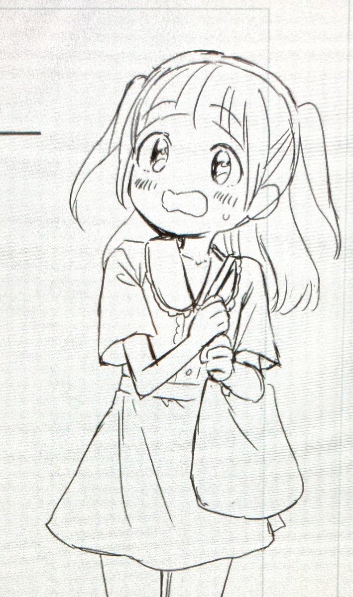 ラフと下書きがいちばんかわいい 