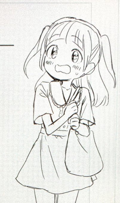 ラフと下書きがいちばんかわいい 