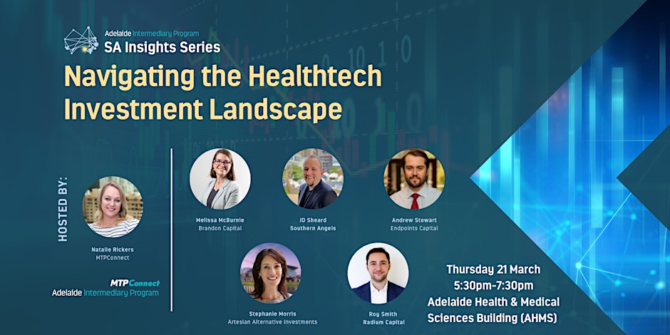 Get ready to delve into the dynamic world of healthtech investment at @MTPConnect_AUS Adelaide Intermediary Program's Navigating the HealthTech Investment Landscape event. Learn more and secure your spot now 🔗 bit.ly/48QEgwX #Defencecollaboration #DefenceIndustry