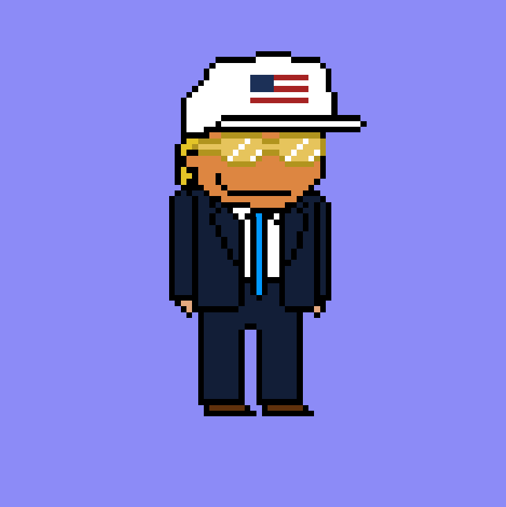 BTCTrumps's tweet photo. 🇺🇸🦅 ANNOUNCEMENT!  🦅🇺🇸
we are giving away 2 #bitcoin trumps 

(#4195 and #5361)

RULES: it's a meme contest. 

make @BTCTrumps memes. make them huge. make them incredible. 

i will pick my favorite 2 and it's not over til it's over

MUST:
✅ RETWEET 
✅ FOLLOW 
✅ LIKE 
✅ MEME https://t.co/1zcT0IT1AW