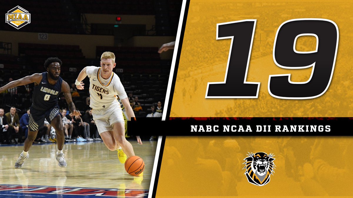 Enter the NCAA Tournament at #19 in the country 🐯!