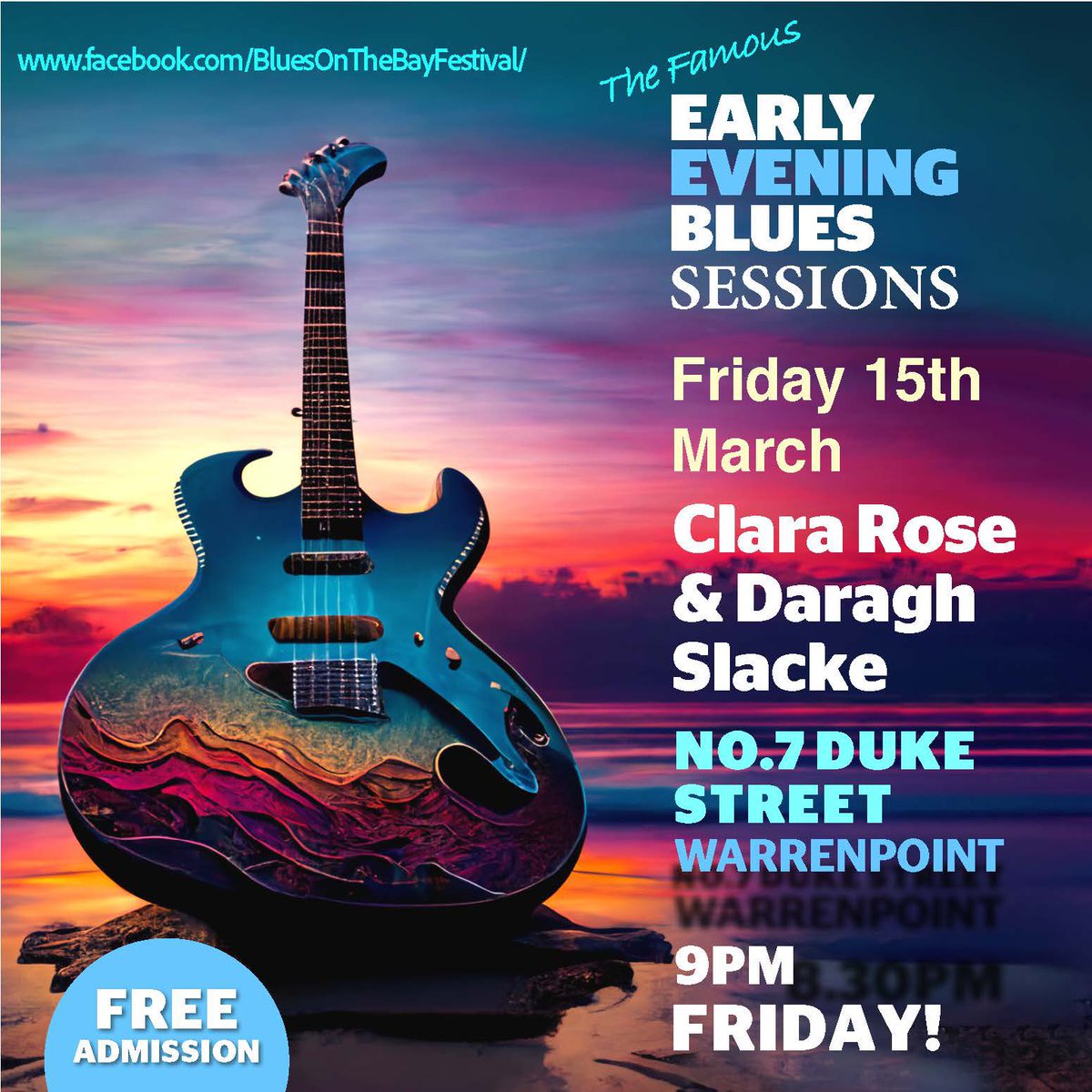 Blues On The Bay (@bluesonthebay) on Twitter photo <a href="/ClaraRoseMusic/">Clara Rose Monahan</a> and Daragh Slacke make their debut this Friday @No.7 Duke St. Warrenpoint - free admission!
facebook.com/events/s/clara… <a href="/ClaraRoseMusic/">Clara Rose Monahan</a> and Daragh Slacke make their debut this Friday @No.7 Duke St. Warrenpoint - free admission!
facebook.com/events/s/clara…