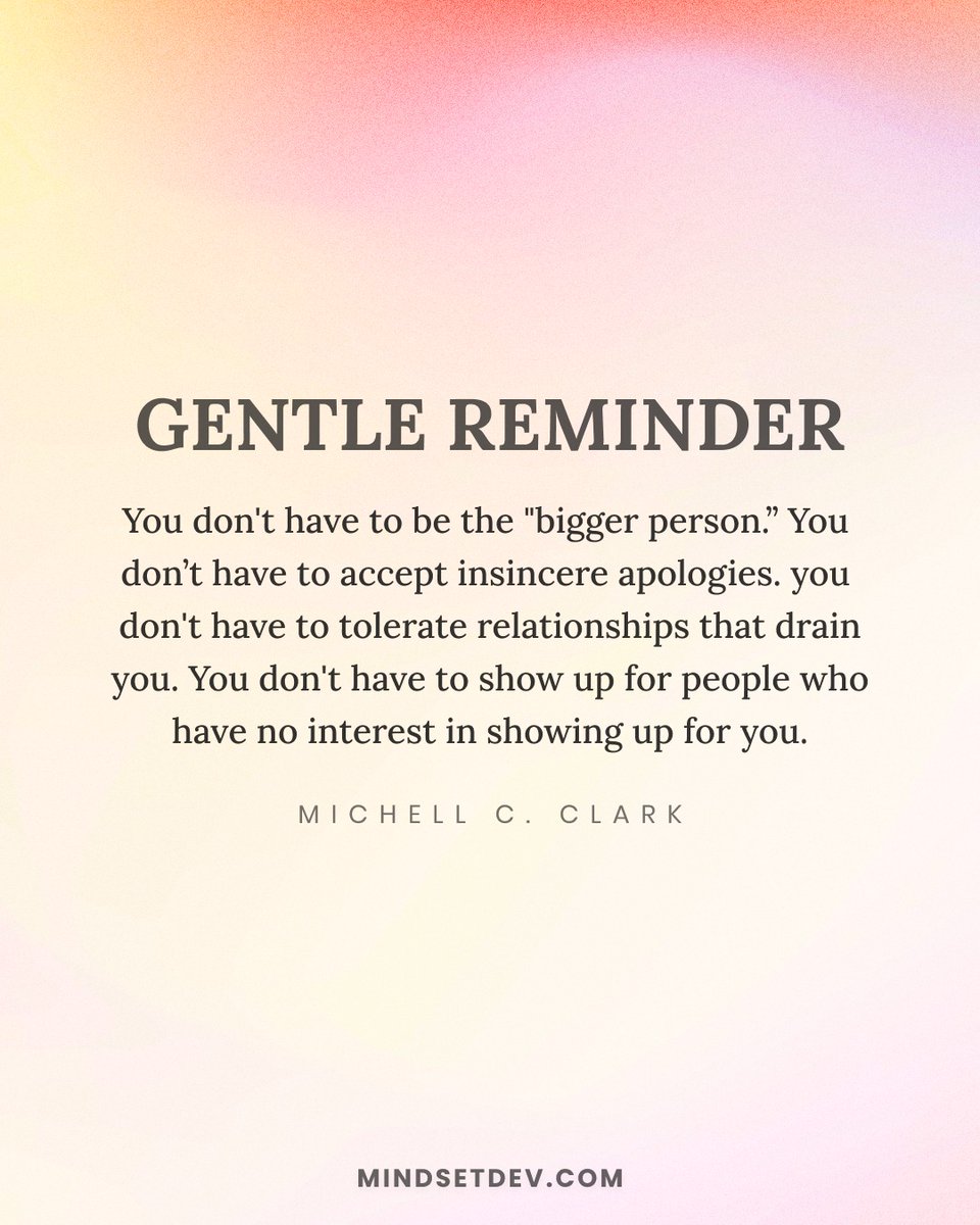 mindsetdev's tweet photo. Let go of relationships bringing you down. Let go of people who take and take from you and never give back. You deserve better. https://t.co/1UVqW2nhJV