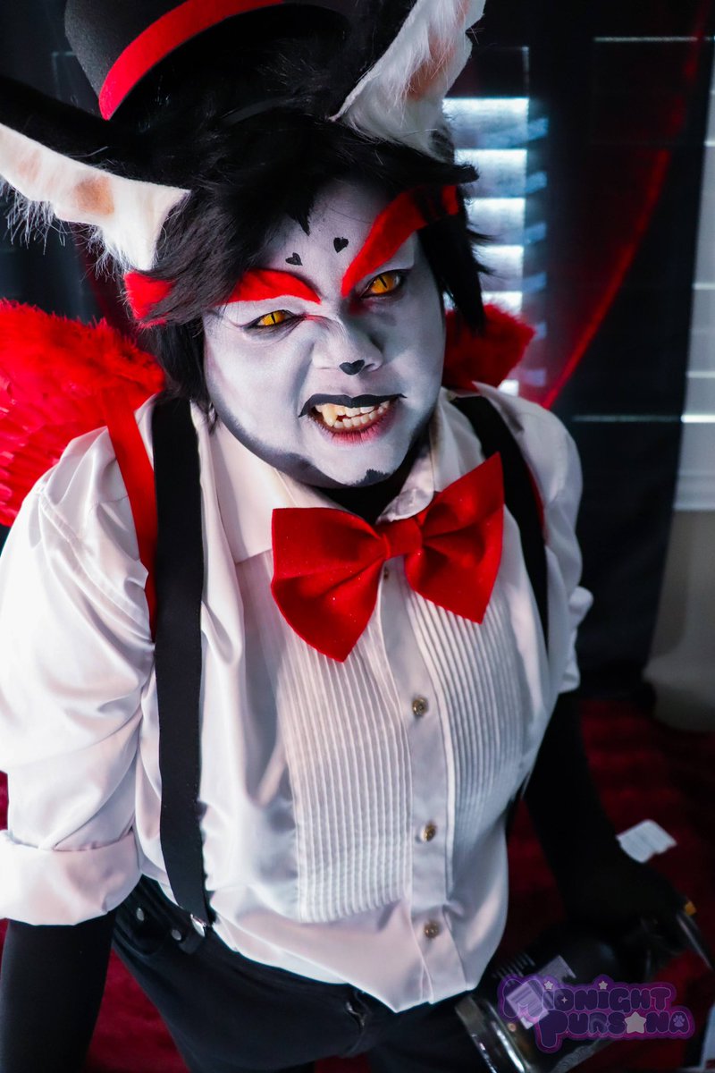 'What the hell do you want to do with me this time?'

#HazbinHotel #HazbinHotelHusk #Husk #HazbinHotelCosplay #blackcosplayerhere #plussizecosplay