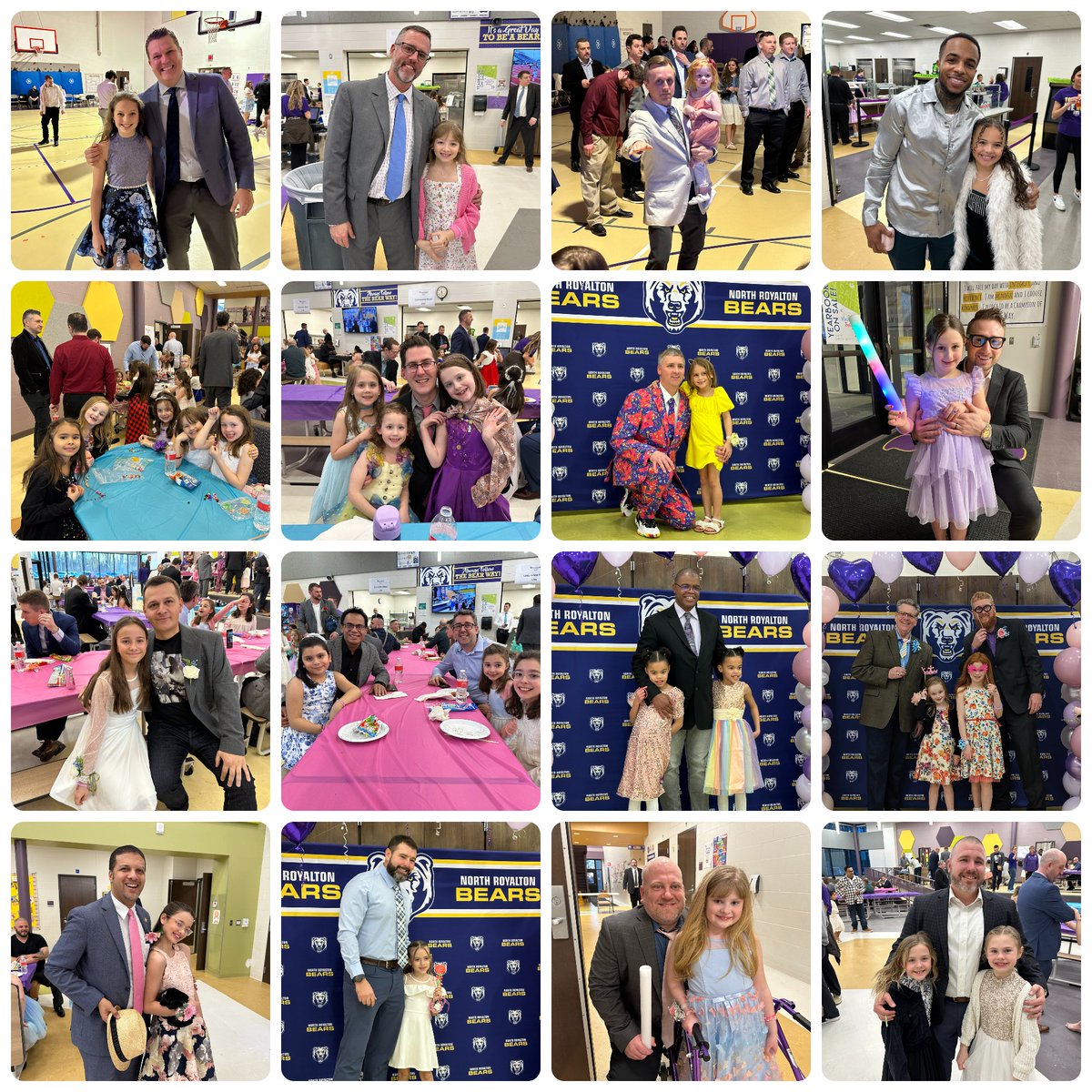 A new tradition at NRES is now one of our favorite Community Engagement/Student Involvement activities -- The Daddy/Daughter Dance! Thank you to the NRHS Softball Team for organizing such a phenomenal event for our families! #NoRoBears #NRInspireGreat