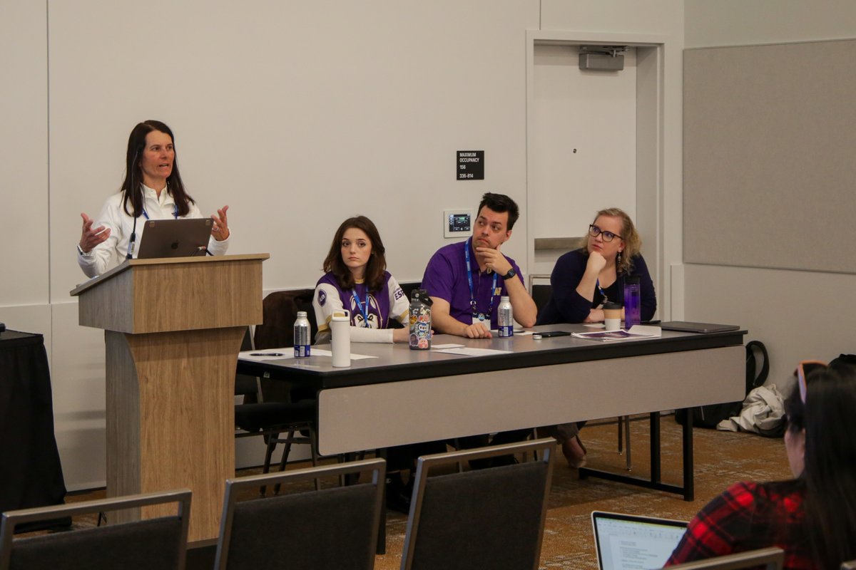 UWCLA's tweet photo. Dr. Jennifer Hoffman is moderating a #NASPA2024 panel about Esports and inclusivity at the University of Washington! https://t.co/bBZSUWrB8u