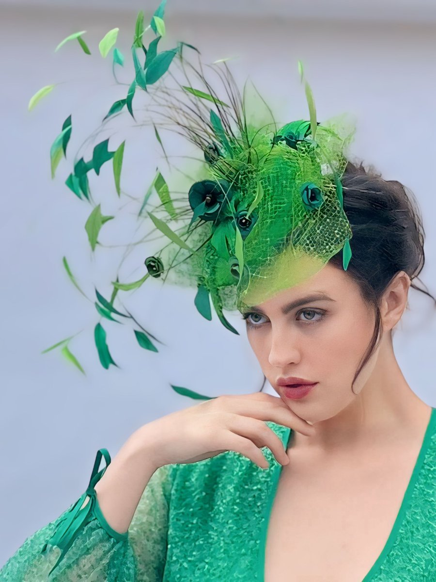 from our latest collection #millinery  #hat #crafting  Is available in andreasclosetmillinery.com