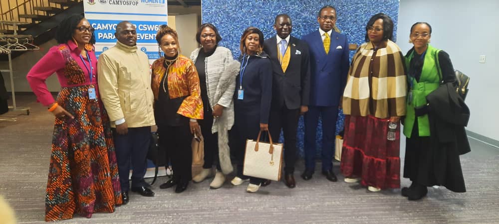 📢Day 2 #CSW68 & @PlanGlobal was focused on partnerships today. 1⃣ Youth leaders advocating at the Africa Regional Caucus 2⃣ @PlanCameroon ensuring vulnerable women groups are centered 3⃣ @USUN @WhiteHouseGPC @StateGWI doubling down on gender equality - we will see you tomorrow!