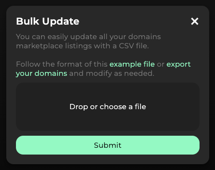 Shake_Station's tweet photo. You can now bulk update your marketplace names via a CSV. https://t.co/tHk3PXVGSX