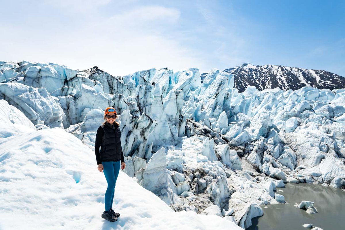 Madam_Zo_Zo's tweet photo. Glacier trekking - cool on so many levels! https://t.co/V2Nfe0h8wS https://t.co/8Hndv5SluF