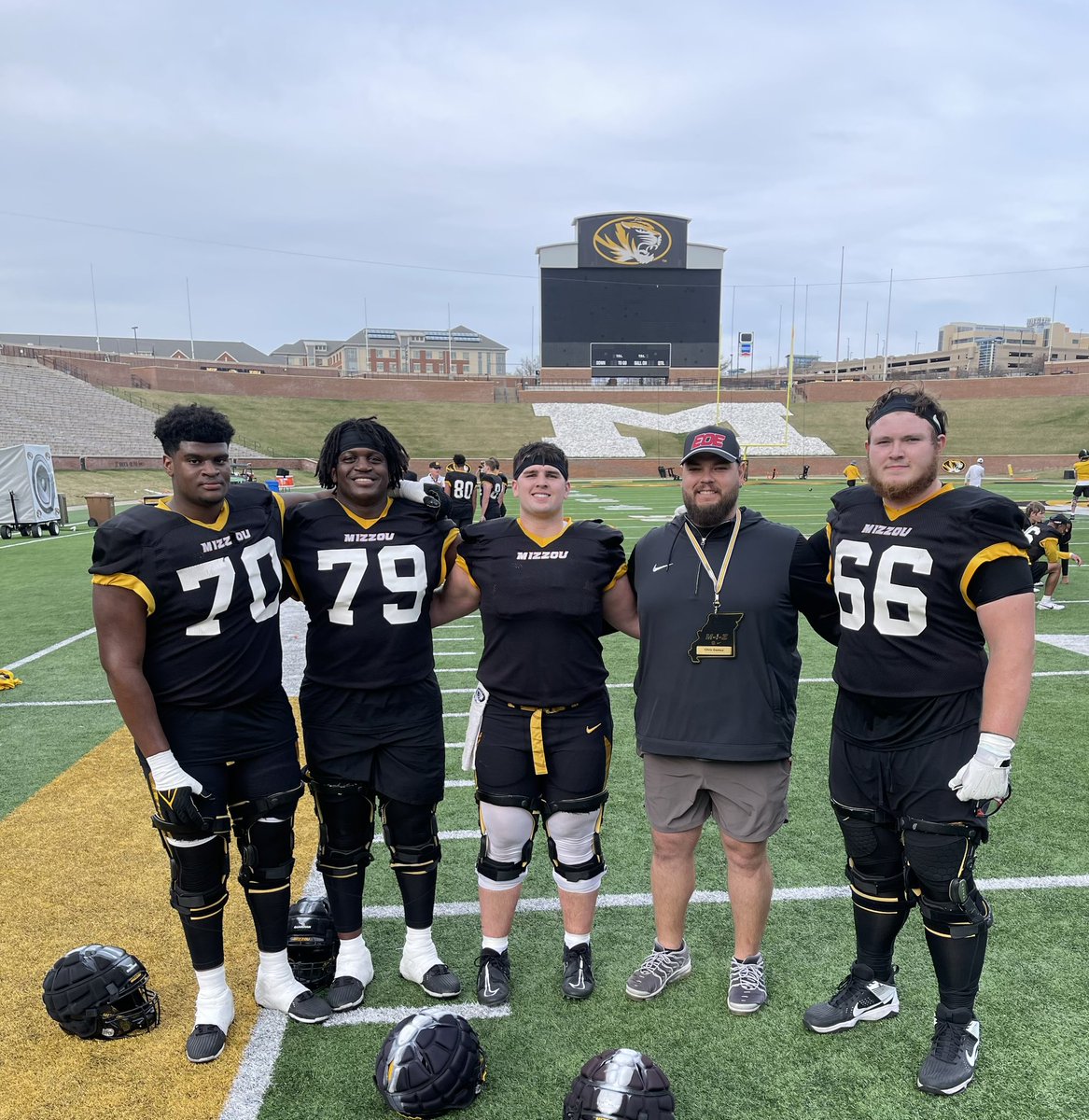 Really Appreciate @CoachJonesB and the Mizzou staff for letting me come out and watch them operate! Big Things coming in Como!#EOE #ElevateOrEliminate