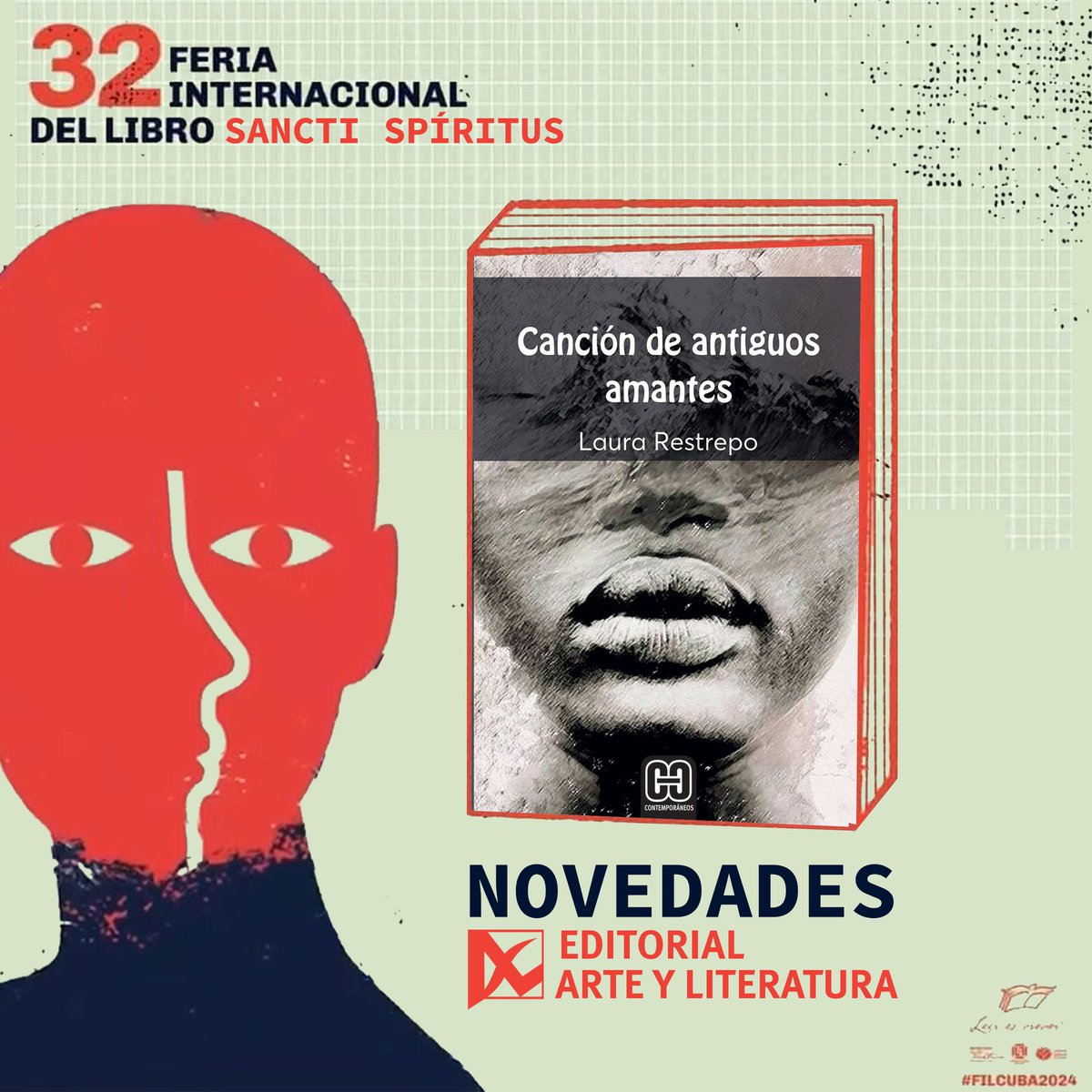 Editorial_AyL's tweet photo. 📢 @Editorial_AyL en #SanctiSpíritus, 32 #FILCUBA.
📅 16/3, Patio de la poesía, UNEAC. Presentamos:
📓3:00 pm: Canción de antiguos amantes, de Laura Restrepo, por Tania Elena Hernández León.
📒3:15 pm: Poemas de la remembranza, de Conceição Evaristo, por Gertrudis Ortiz "Tula". https://t.co/rrJEiBcXOS