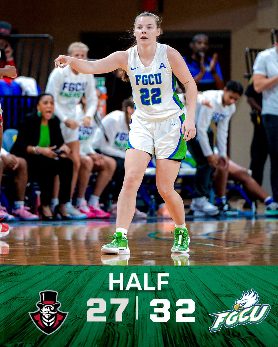 FGCU_WBB's tweet image. Let 'em know Brylee

#Raining3s