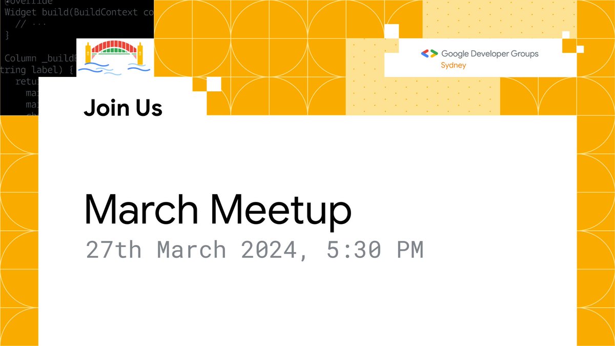 GDG Sydney tweet media