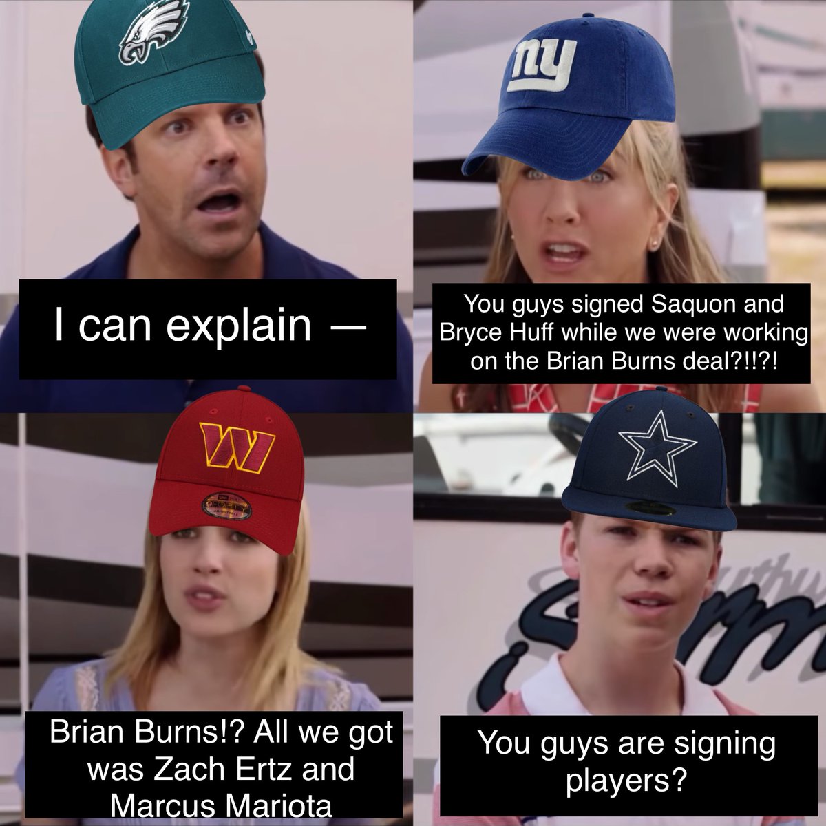 NFC East free agency so far