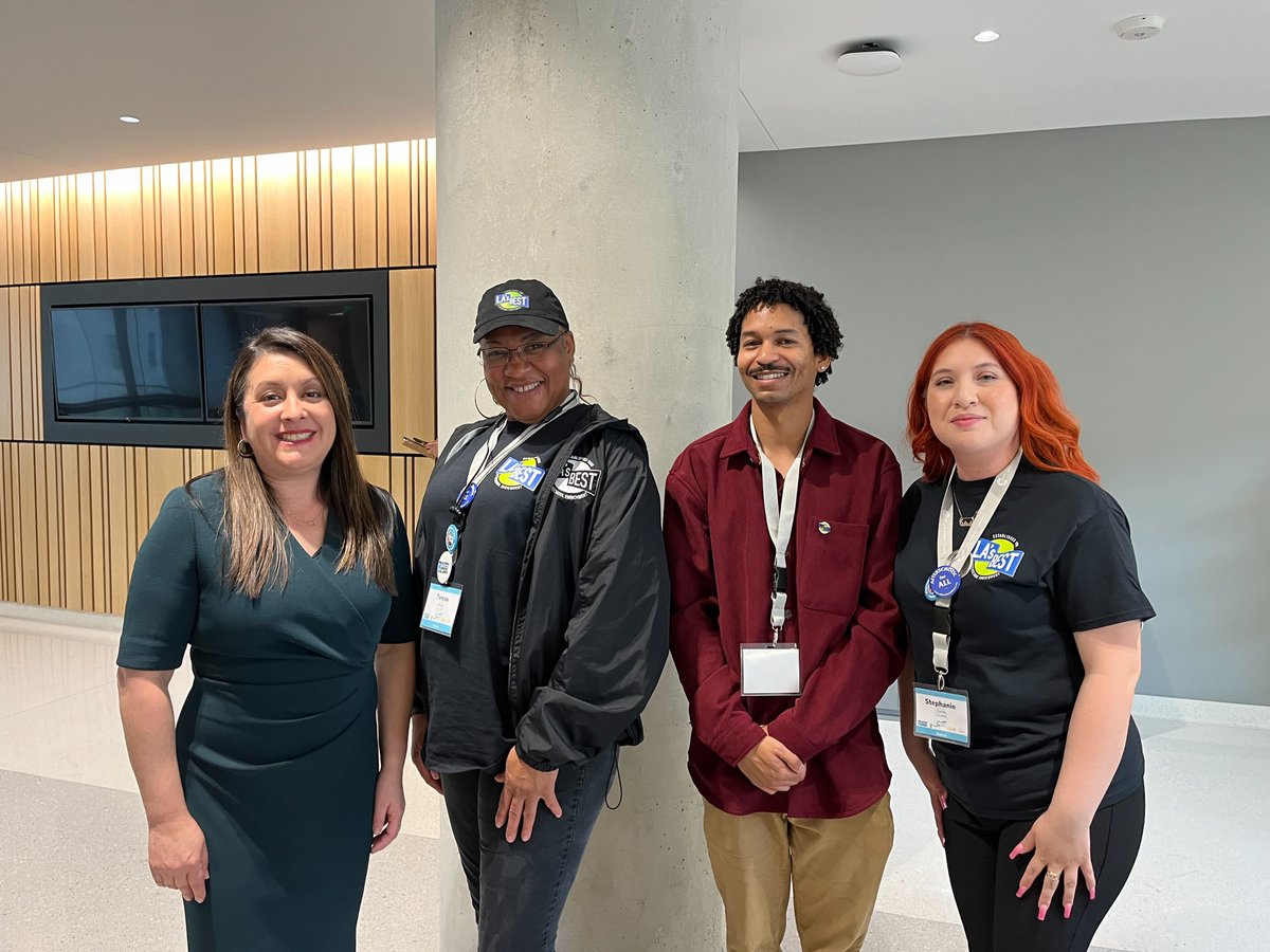 LAsBEST's tweet image. Great to see @AsmLuzRivas at the CA #Afterschool & #SummerLearning Challenge - thank you for being a champion for #expandedlearning programs! #CaAfterschoolWorks