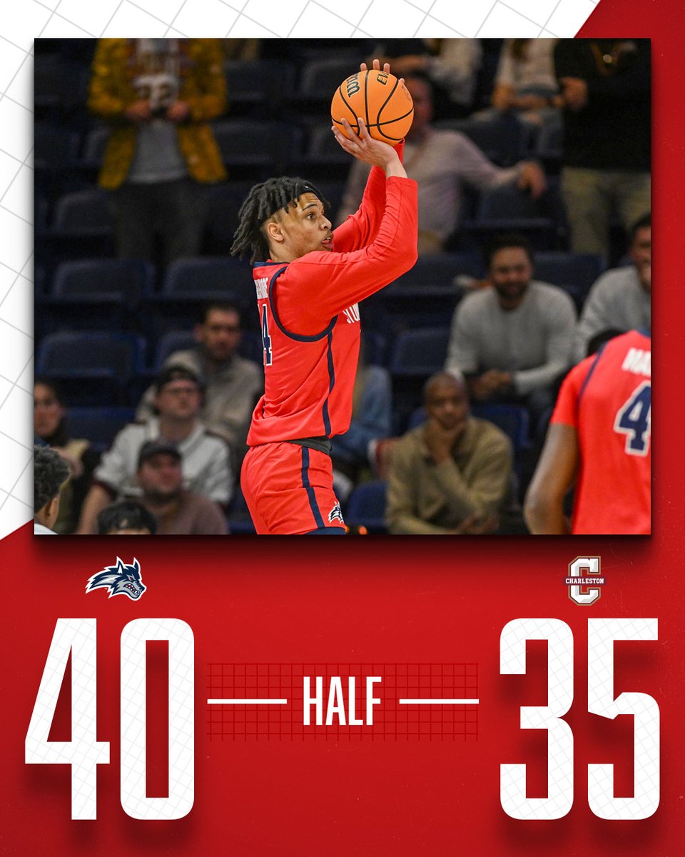 20 minutes down. 20 minutes to go.

🌊🐺 x <a href="/CAABasketball/">CAA Basketball</a>