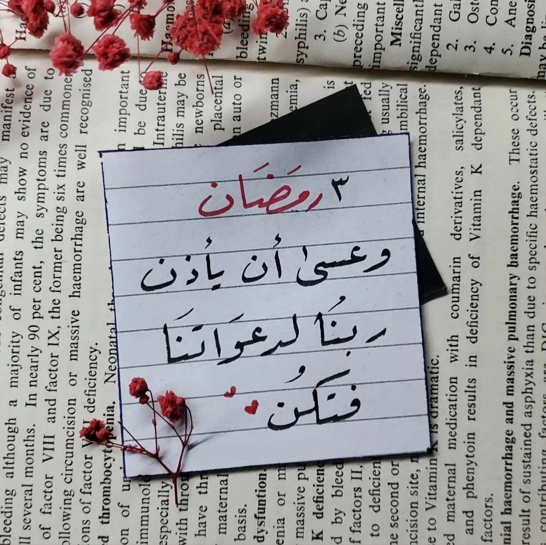 RwwfMstfy's tweet photo. ٣ رمضــــان♥️🌙
اللهُم طمأنينة تُعانِق القَلب ومَغفرة تُطَّهر الروح ودَعوة لا تُرد☘️
#رمضان https://t.co/Kdd2WWcncX