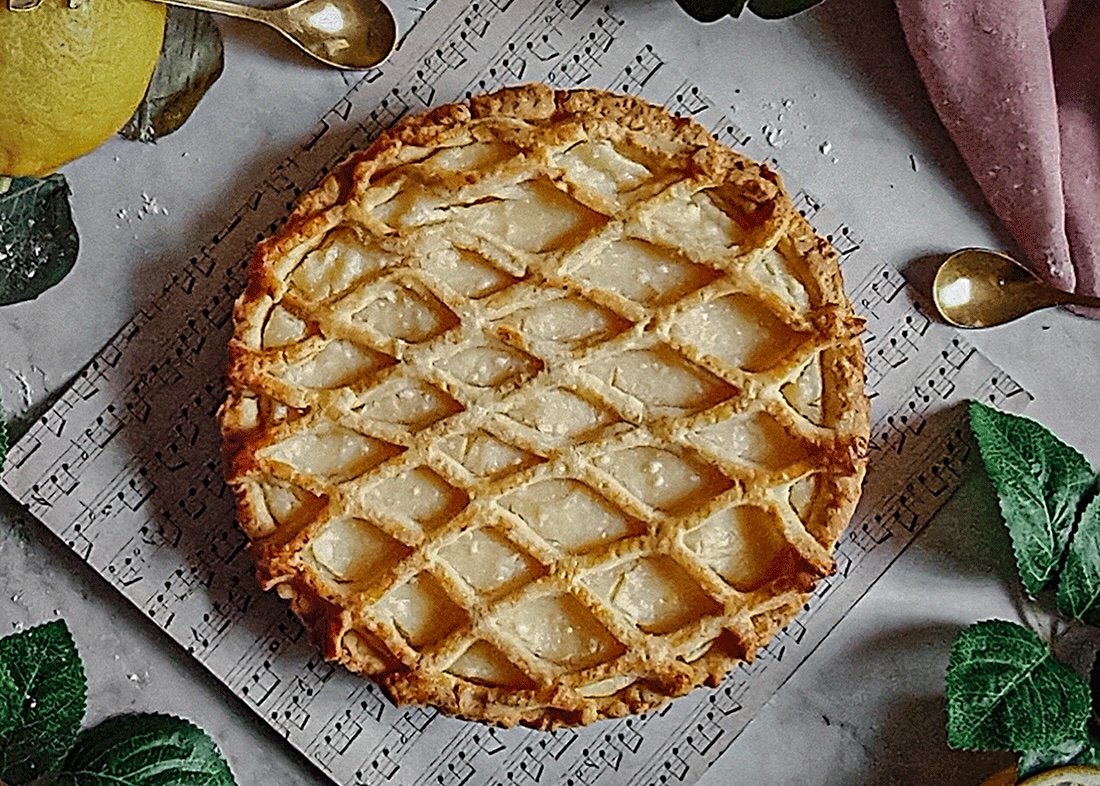 Crostata della Babbaiola: la tarta de limón napolitana dlvr.it/T3zsLL