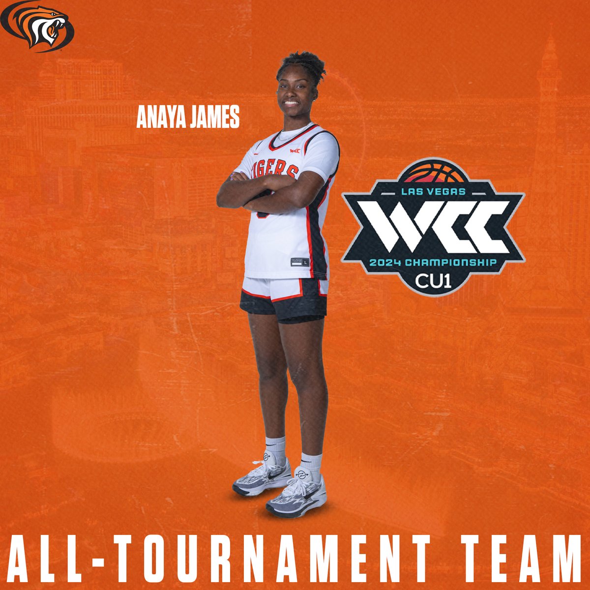 Congrats Anaya on being selected to the @WCCsports All-Tournament Team‼️🏀

#PacificProud #WCCHoops