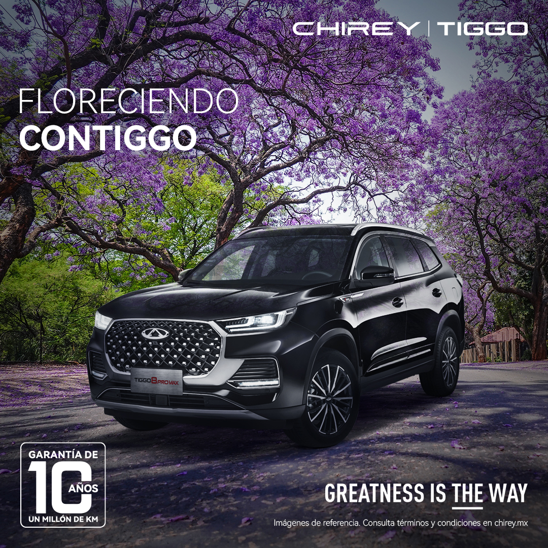 ¡Envuélvete en nuevos destinos y descubre hermosos paisajes esta temporada con Chirey! Conoce más de la familia Tiggo en: bit.ly/3taLQ6h #GreatnessIsTheWay #Tiggo8ProMax #EnjoyYourFirstClass