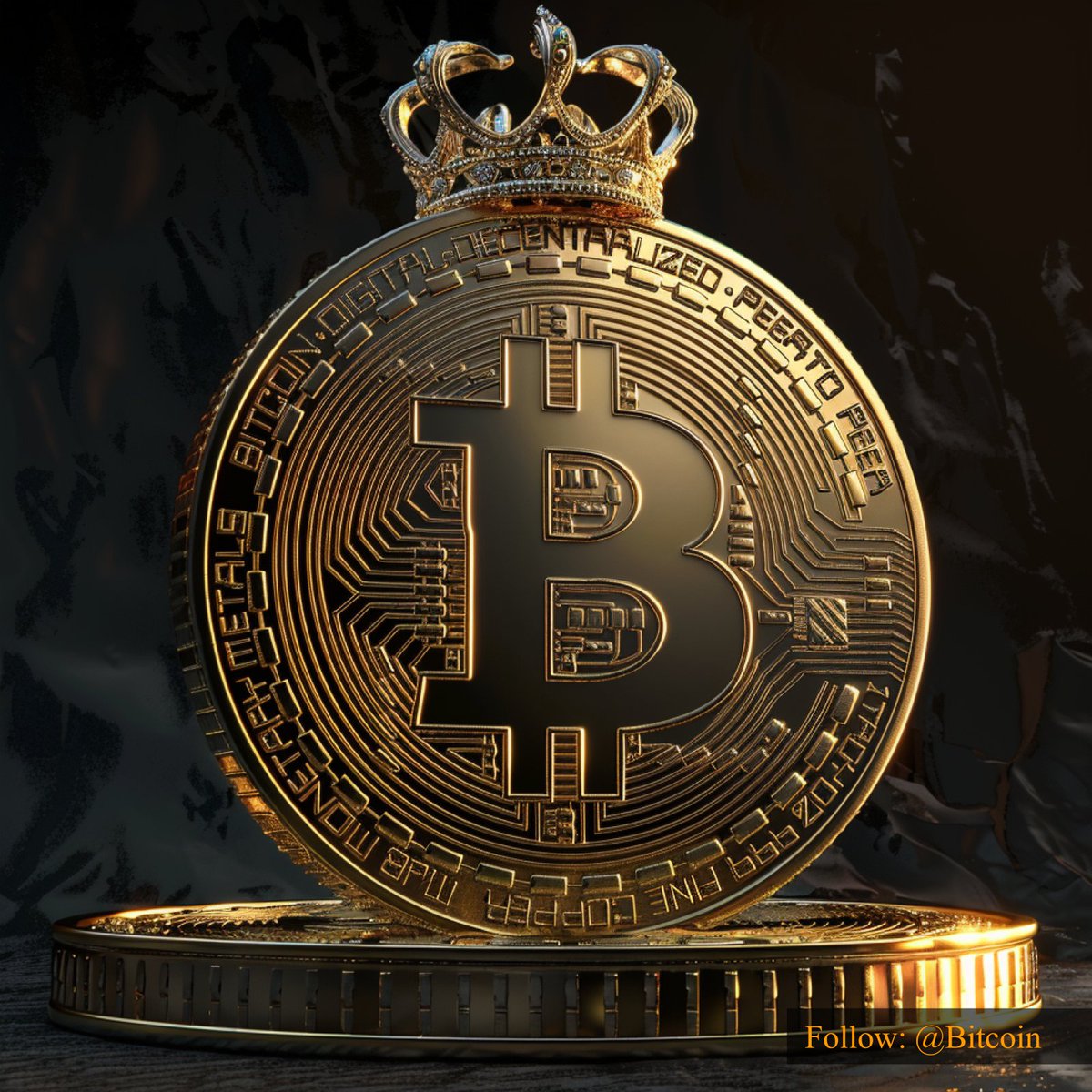 Bitcoin reigns supreme as the undisputed king of cryptocurrency, setting the standard for digital wealth and innovation. #BitcoinKing #CryptocurrencyRoyalty 👑💎