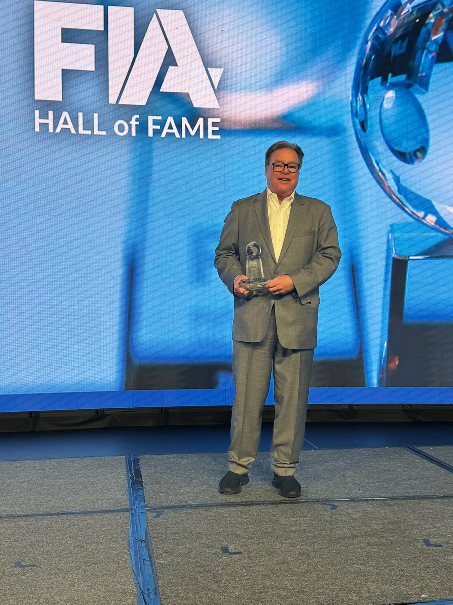 Today, CMC’s Chairman, Charlie Carey was inducted into the <a href="/FIAconnect/">FIAconnect</a> Hall of Fame! Congratulations, Charlie!
