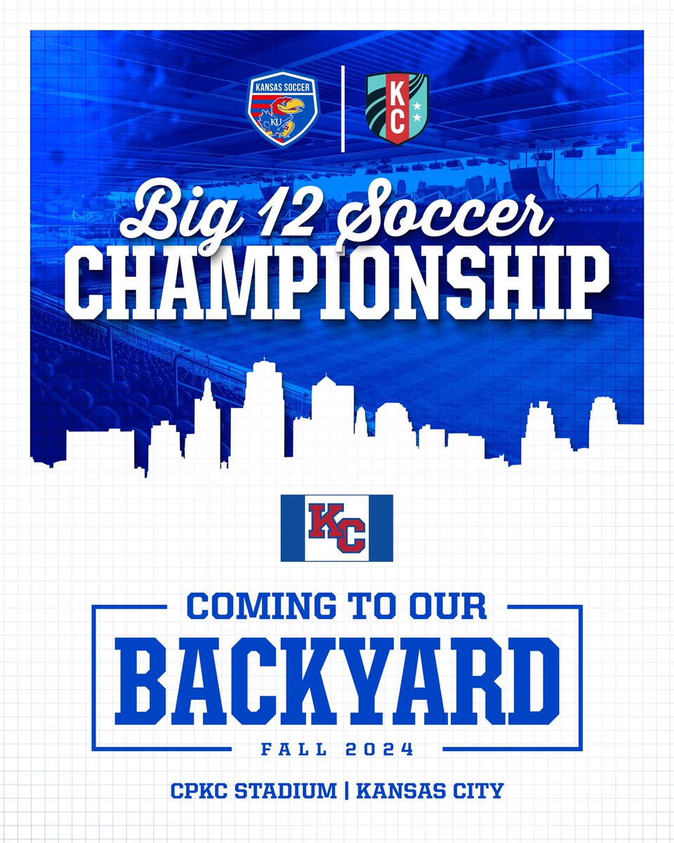 Coming to our backyard in the Fall 🙌 #RockChalk x @Big12Conference