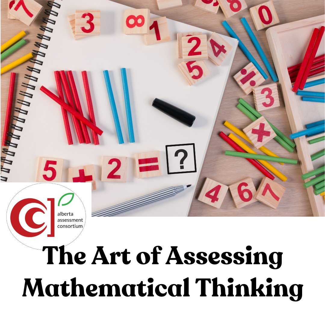 March 20, 4-5PM. In this session, we will share an assessment planning process that is based on teaching for conceptual understanding with any curriculum. Participants will focus on the new Alberta Mathematics curriculum.
#TeacherPD #mathteacher #mathematics #assessment