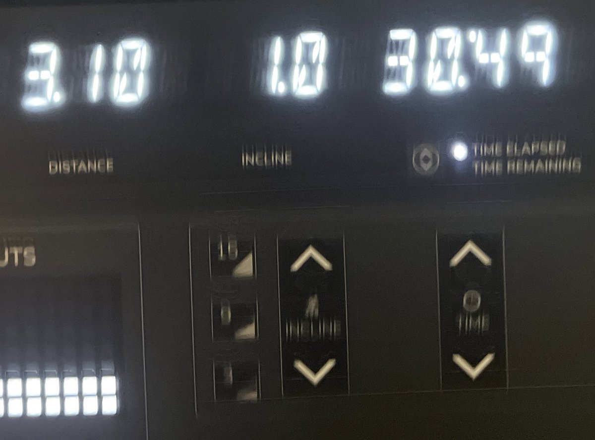 Benchmark done for my first 5K this weekend! Been in physical therapy since October, so it feels so good to be not only back, but better than I’ve been in my life. Hit 3.0 miles in under 30 min 🎉