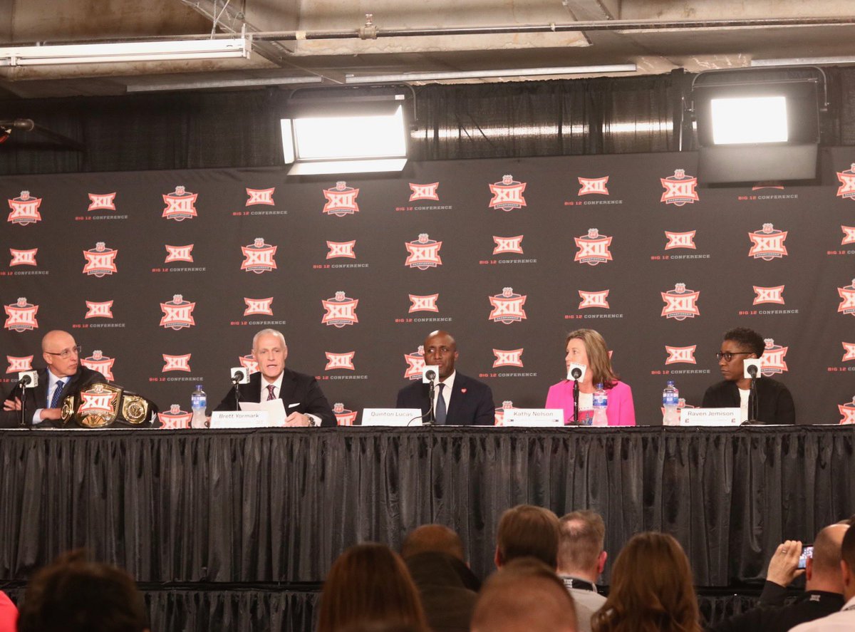 Even more @Big12Conference news! Today, Commissioner Brett Yormark announced the Big 12 Men's & Women's Basketball Championships will be played in KC through 2031. The Big 12 Women's Soccer Championship will also be played at the @thekccurrent CPKC Stadium in 2024 and 2025.