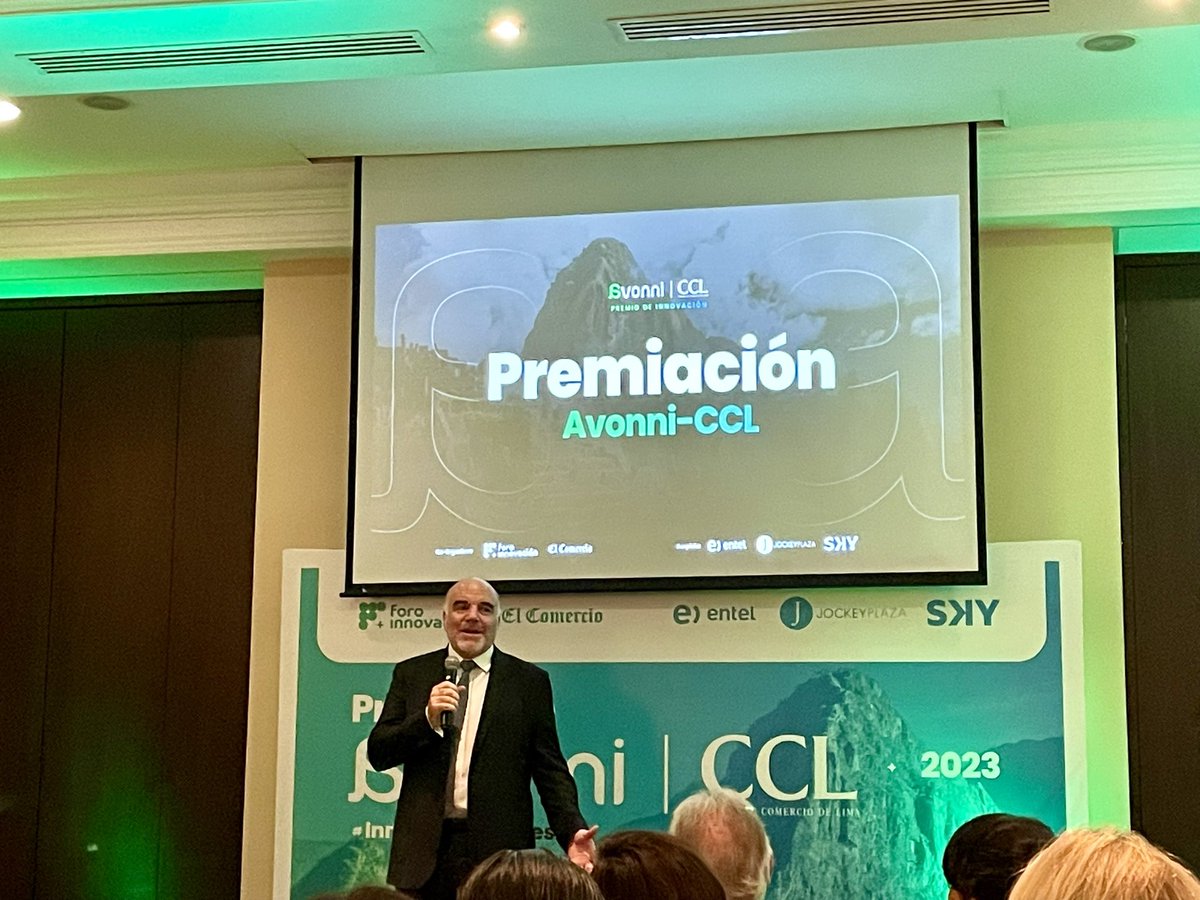Techtulia's tweet photo. Un gusto ver el cierre exitoso de un ciclo: la premiacion de los #innovadores de @premio_avonni #PremioAvonni2024 con un estupendo soporte de la @camaradelima
Bien! Todos los incentivos a la #innovacion #Peru son valiosos #CreaValor 🇵🇪💪🏽💡 https://t.co/tcsfUYNG5j