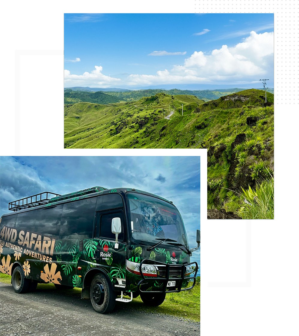 At @TourismFiji Fiji we're keen to grow #adventure tourism, so we are thrilled to see the brand new #Fiji 4WD Safari tours start with Rosie's Holidays. To book: fiji4wdsafaris.com for fantastic trips seeing cultural and natural highlights, in parts of Fiji rarely visited.