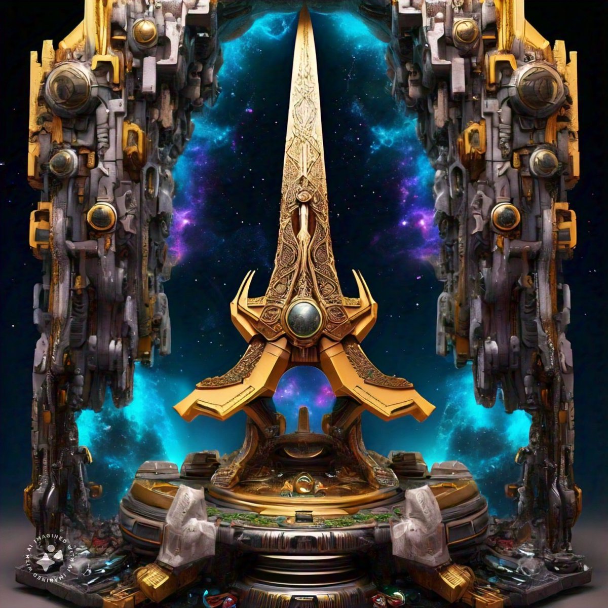Another successful patch &amp; set of features pushed to the economy. Introducing the Cosmic Forge. users can now fuse 3 rare weapons to get a legendary,  recharge the buffs on their weapons. yesterday we added Lootbox fusion 

whats next? Player Controlled Marketplace? say less
