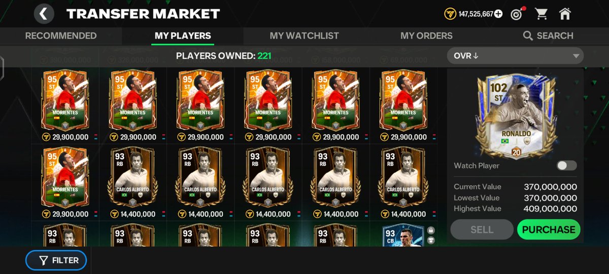 🌟Investment successful🌟

🚨Invested amount- 800 million🚨

🔥Total profit- 500+ million🔥

FOLLOW, LIKE AND RETWEET 🔄
TO JOIN MY DISCORD #Wolfgang🐺
<a href="/EAFCUniverse24/">FC Mobile Universe</a> <a href="/abhayv5545/">Abhay</a> <a href="/Akash62455881/">Akash_Beast</a> <a href="/bimmerjax/">Bimmerjax</a> @sam10izm <a href="/FirstHalfYT/">FirstHalf EAFC</a> <a href="/MariusMM06/">Marius M06</a>