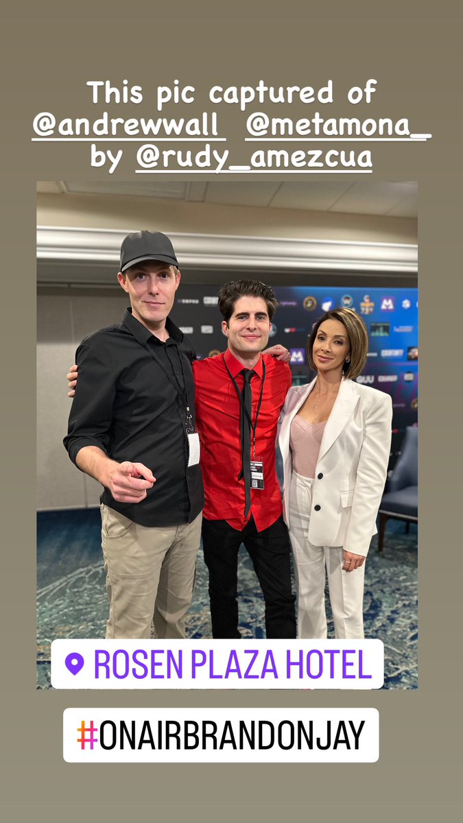 iambrandonjay's tweet photo. Stay tuned for exclusive interviews from this years @TWCWeb3 had a blast it was great meeting everyone! https://t.co/qeLsIngRRe