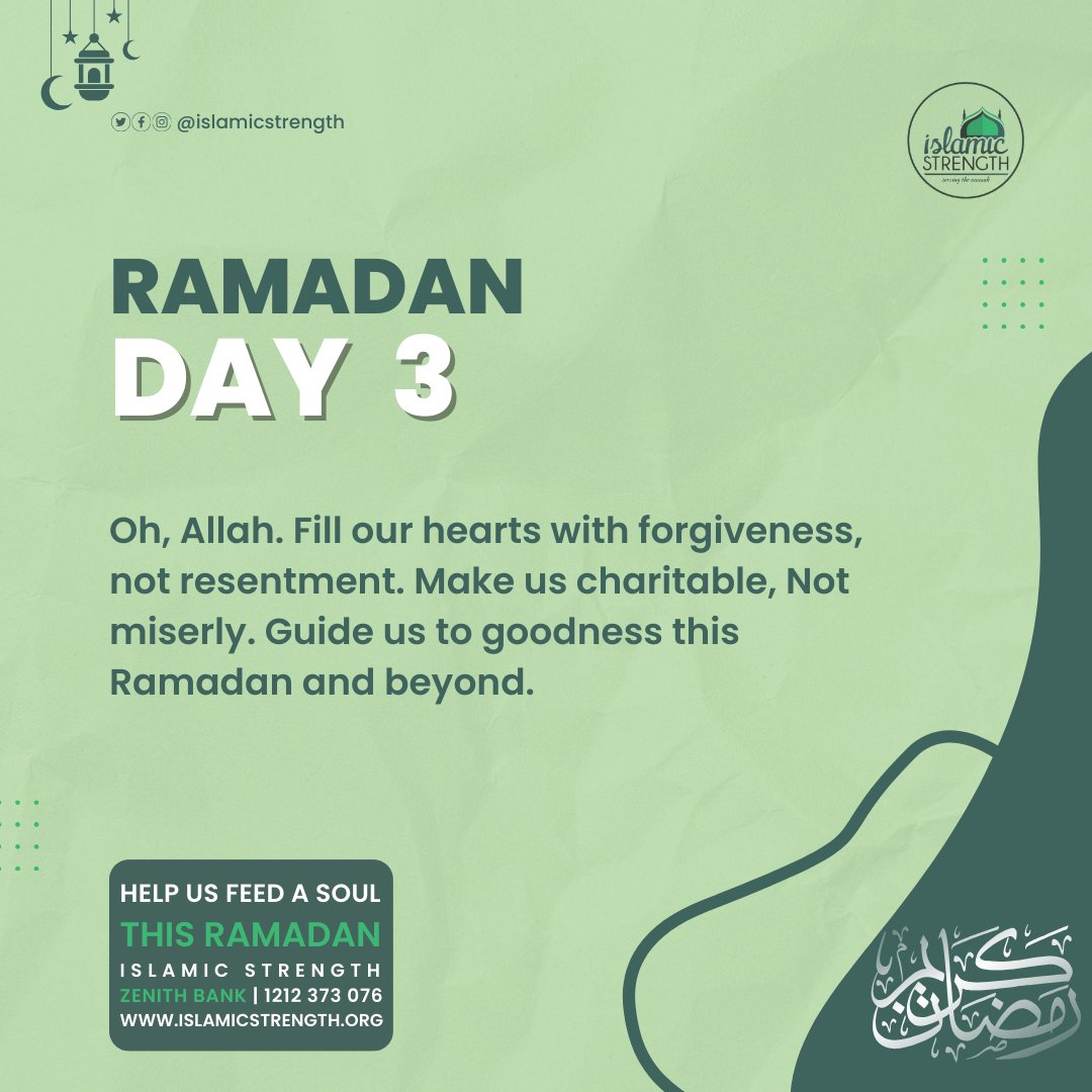 #Ramadan Day 3